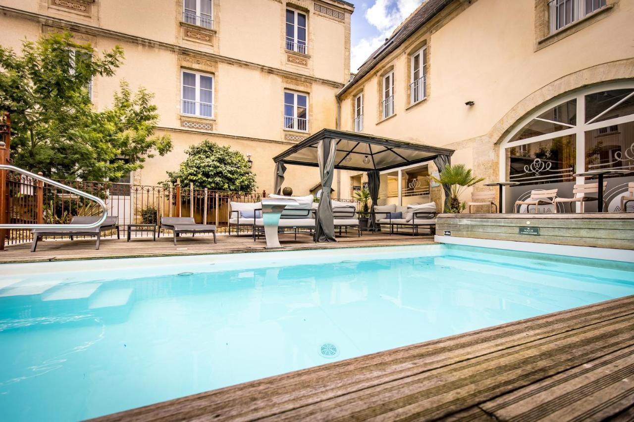 Hotel De Brunville & Spa Bayeux Bagian luar foto